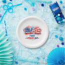 Search for fathers day paper plates Patriotic