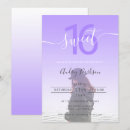 Search for girly sweet 16 invitations Minimalist