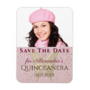 Search for quinceanera save the date magnets Elegant