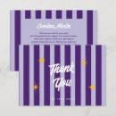 Search for purple thank you cards Sparkle