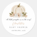 Search for rustic floral stickers Little pumpkin