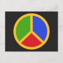 Search for peace sign postcards Retro