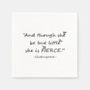 Search for shakespeare napkins Little