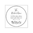 Search for flower rubber stamps Self inking