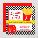 Search for fast food birthday invitations French fries