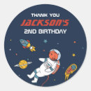 Search for outer space stickers Kids birthday party