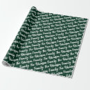Search for pine wrapping paper Dark green