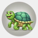 Search for cartoon sea turtle stickers Green