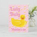 Search for ducky birthday invitations Duck illustration