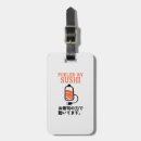 Search for funny luggage tags Tourist