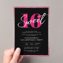 Search for acrylic sweet 16 invitations Elegant