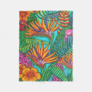 Search for tropical blankets Birds of paradise