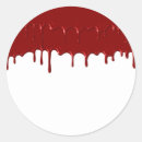 Search for dripping blood stickers Scary