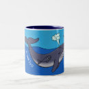 Search for cartoon whale mugs Cute
