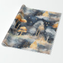 Search for gold deer wrapping paper Stars