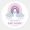 Search for pink and purple baby shower stickers Clouds