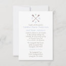 Search for arrows wedding invitations Heart