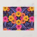 Search for hot pink and orange postcards Floral