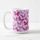 Search for pink butterflies mugs Butterfly