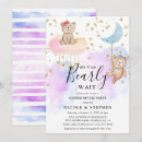 Search for bearly wait gender reveal invitations Baby shower