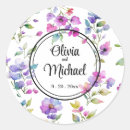 Search for purple wildflower stickers Boho