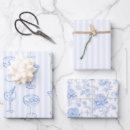 Search for coast wrapping paper Blue