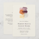 Search for fall leaves wedding invitations Qr code