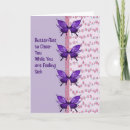 Search for butterfly get well cards Pink