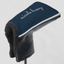 Search for navy blue golf head covers Script