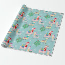 Search for alpaca christmas wrapping paper Cute