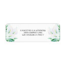 Search for white calla lily return address labels Floral