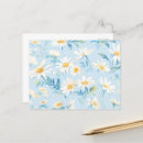 Search for daisy flower pattern postcards Blossoms