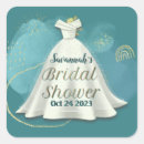 Search for bridal gown stickers Watercolor