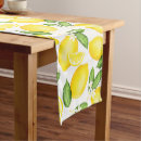 Search for lemon table runners Yellow green
