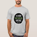 Search for your logo here tshirts Create your own blanks