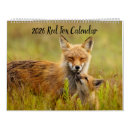 Search for fox calendars Wildlife
