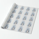 Search for penguins wrapping paper Elegant