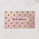 Search for polka dot business cards Whimsical