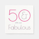 Search for 50th birthday plates and napkins Elegant birthday party