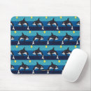 Search for orca killer whale mousepads Dolphin