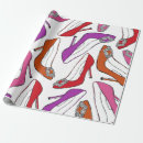 Search for fashion wrapping paper Heels