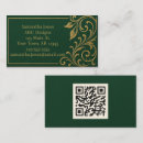 Search for forests business cards Green