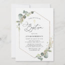 Search for eucalyptus baby christening invitations Baptism