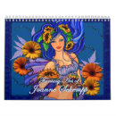 Search for mermaid calendars Watercolor