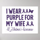 Search for alzheimer posters Purple