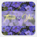 Search for purple flowers wedding stickers Garden