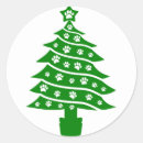 Search for paw tree stickers Xmas