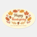 Search for leaf stickers Happy thanksgiving
