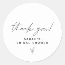 Search for tags for stickers Bridal shower thank you