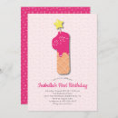 Search for ice cream 1st birthday invitations Cute